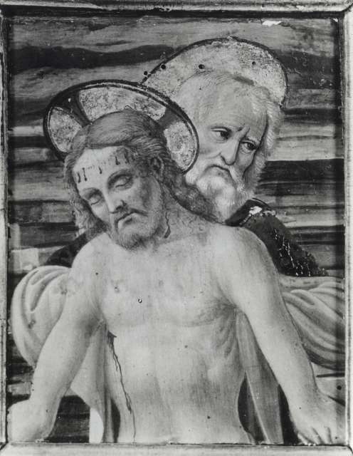 Anonimo — Pseudo Bartolomeo di Giovanni - sec. XV - Cristo morto sorretto da Nicodemo — insieme